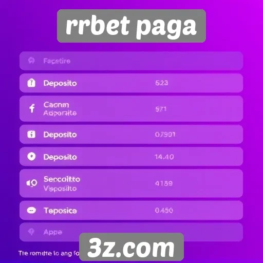metodos de depósito disponíveis no rrbet